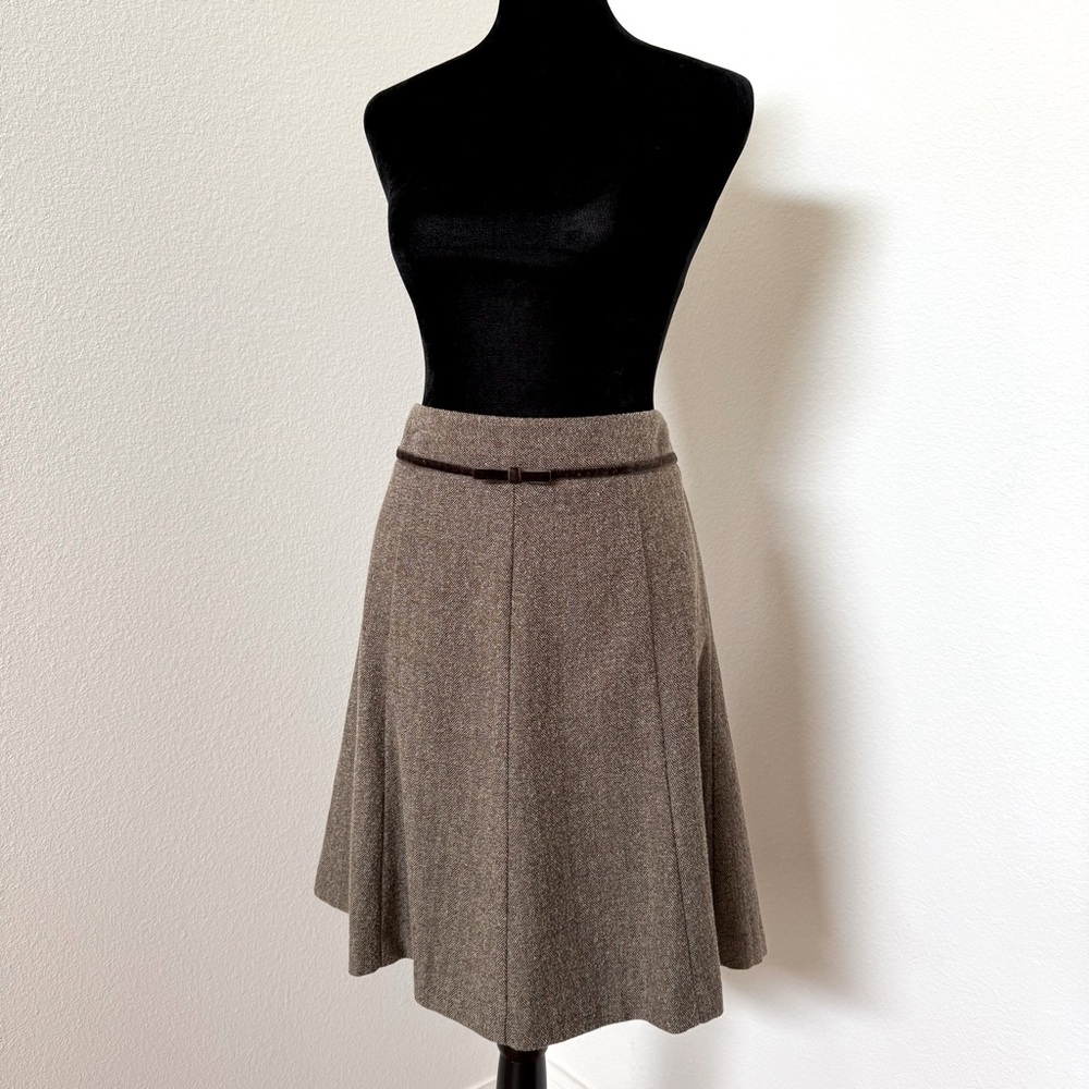 Joe Benbasset Velvet Bow Trim Skirt Size 7